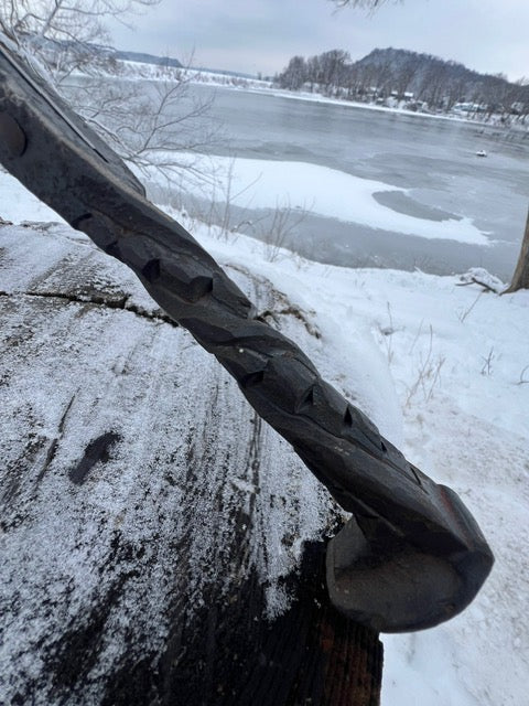 Shark Knife 2.0 Railroad Spike Handle